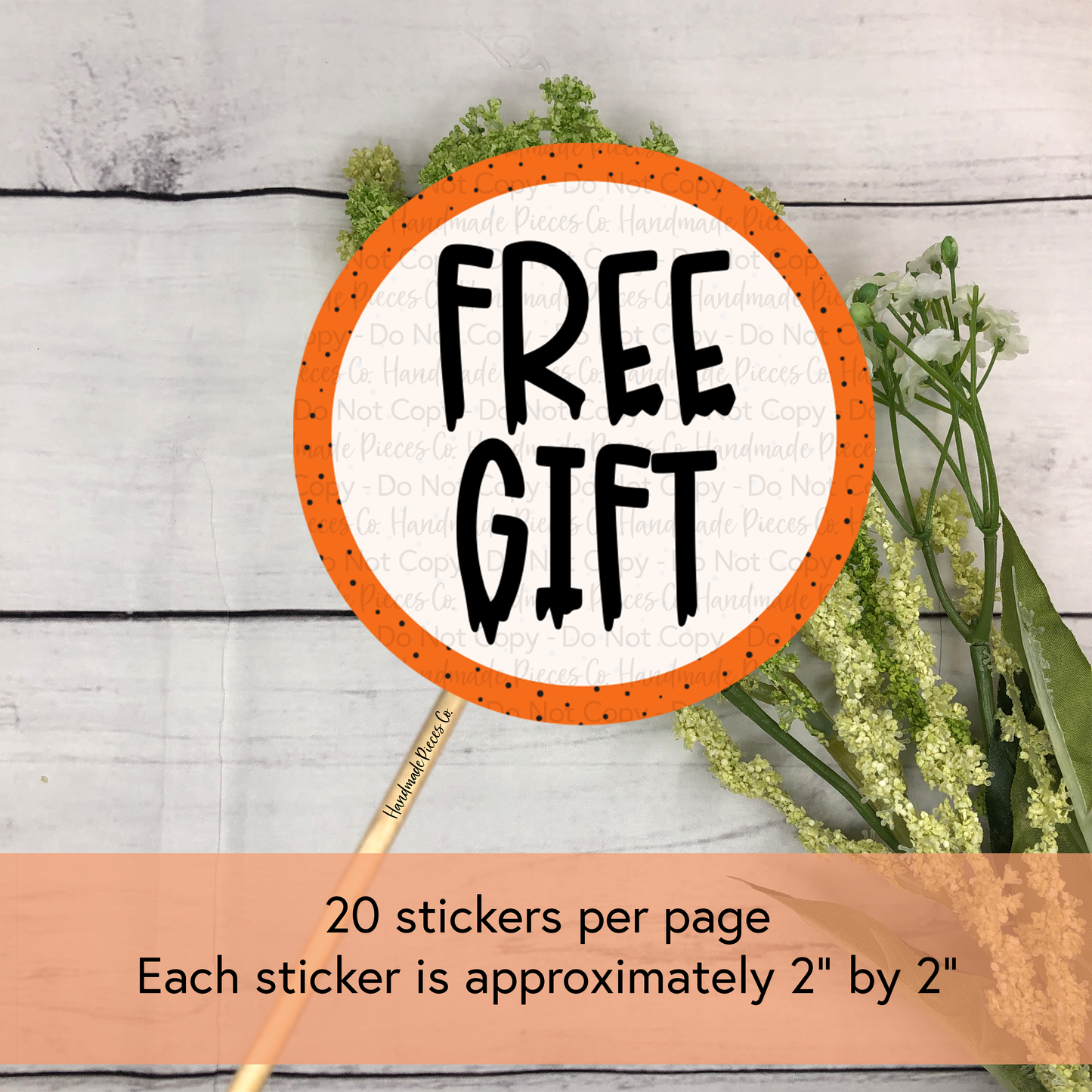 Free Gift - Packaging Sticker, This is Halloween Theme