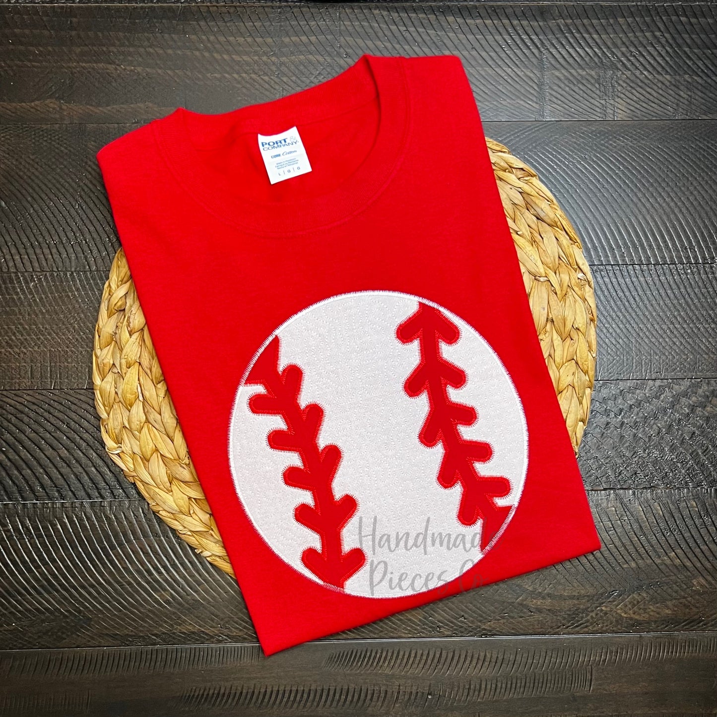 Sample Collection - Baseball Quilted Embroidered Applique Garment - Size Adult Large