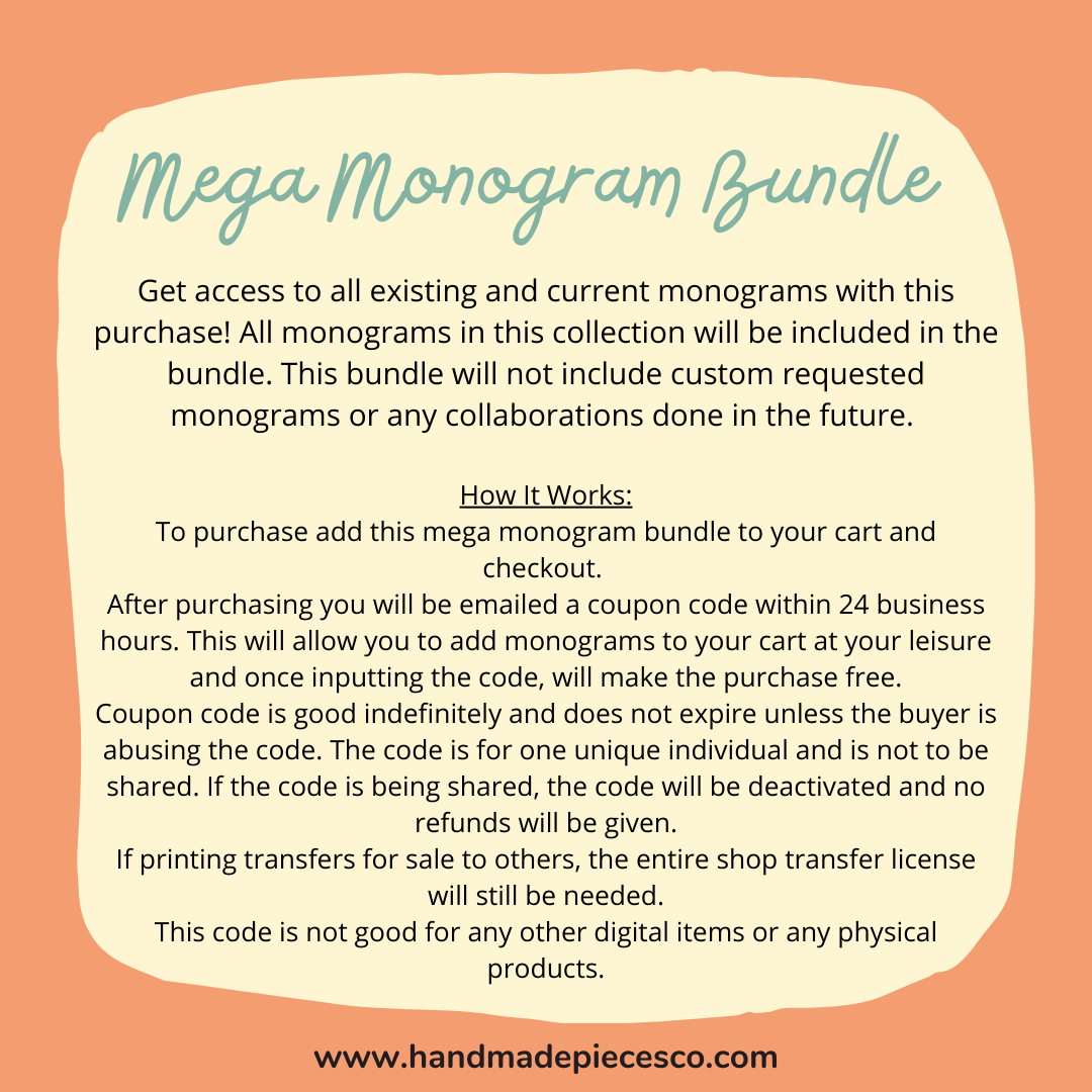 Mega Monogram Bundle