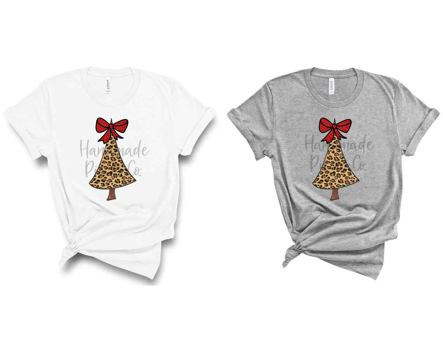 Christmas Tree, Leopard - Sublimation or HTV Transfer