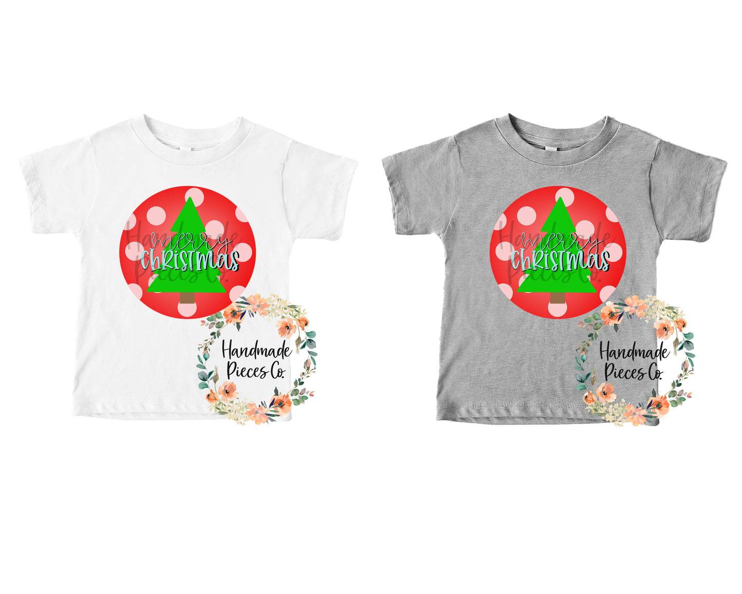 Merry Christmas Tree - Sublimation or HTV Transfer