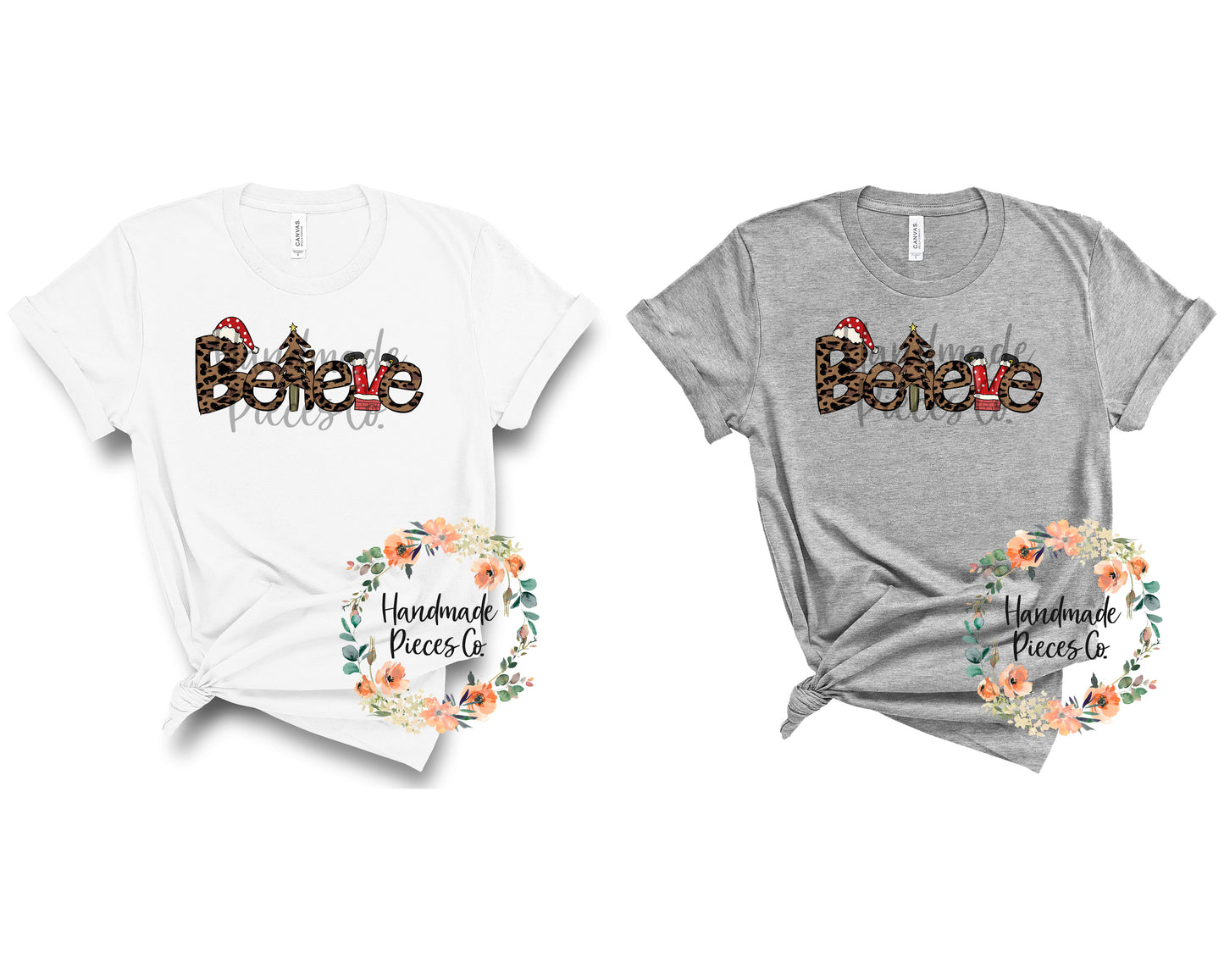 Believe, Leopard - Sublimation or HTV Transfer