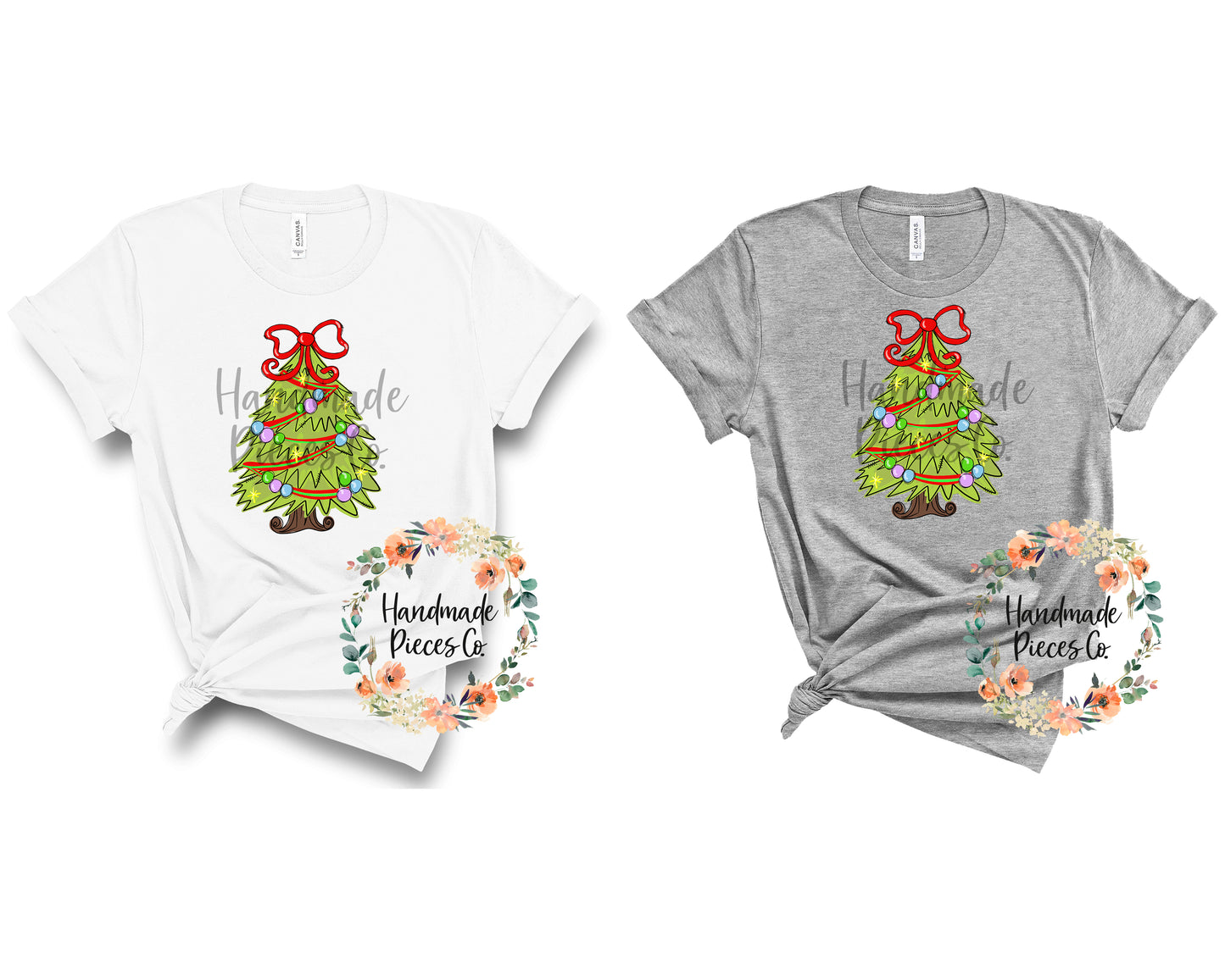 Christmas Tree with Lights - Sublimation or HTV Transfer
