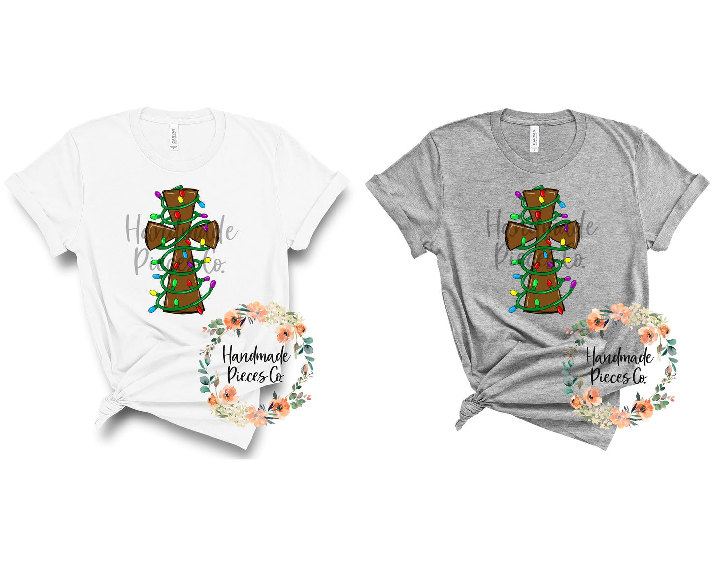 Cross with Lights - Sublimation or HTV Transfer