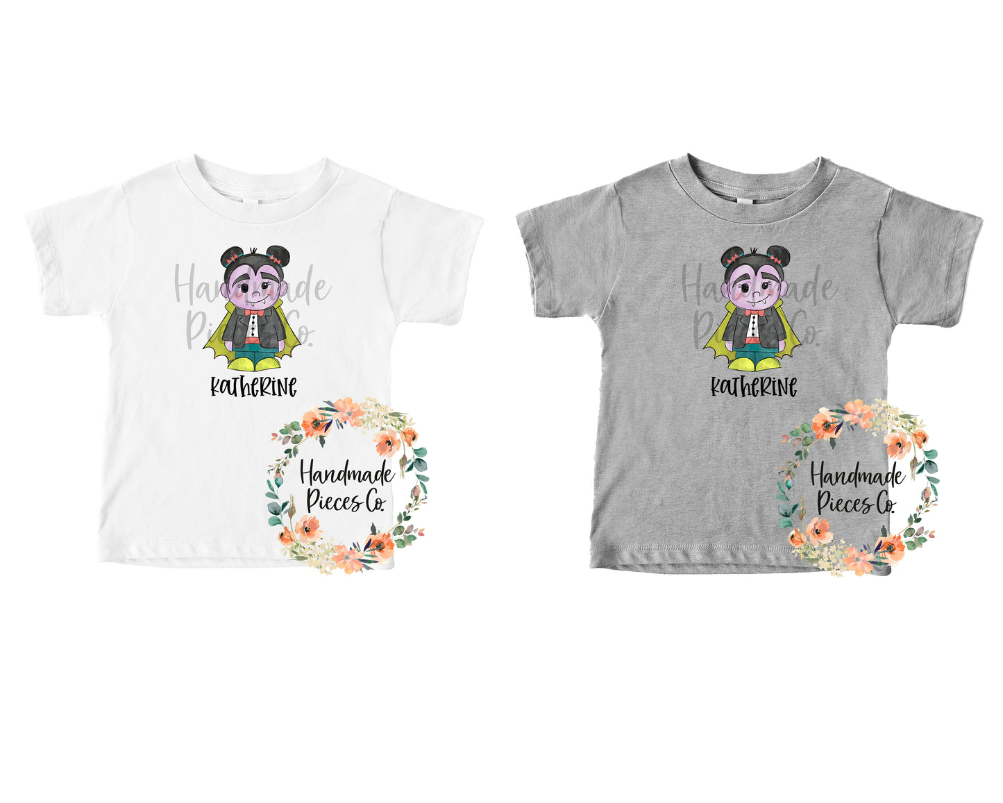 Dracula, Girl - Name Optional - Sublimation or HTV Transfer