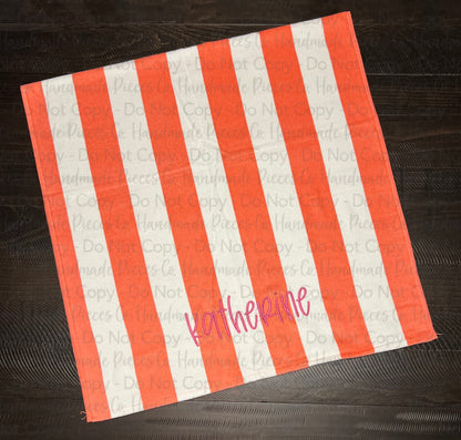 Embroidered Beach Towel