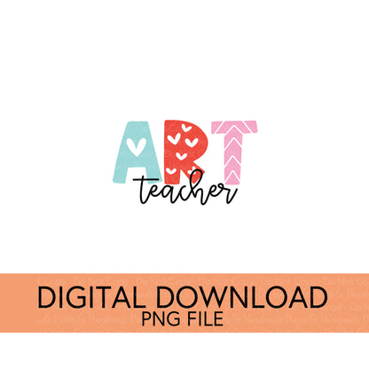 Colorful Teachers, Grades, and School Clubs PNGs - Digital Download