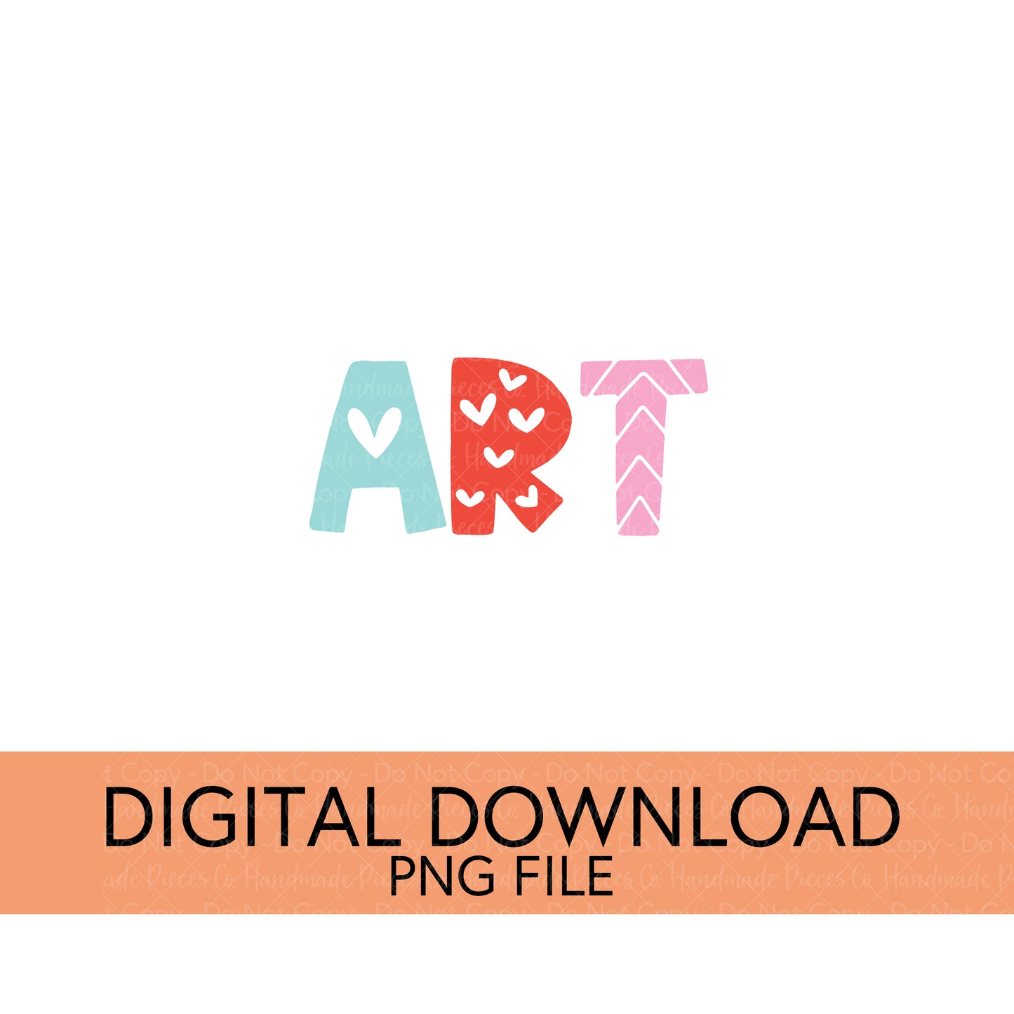 Colorful Teachers, Grades, and School Clubs PNGs - Digital Download
