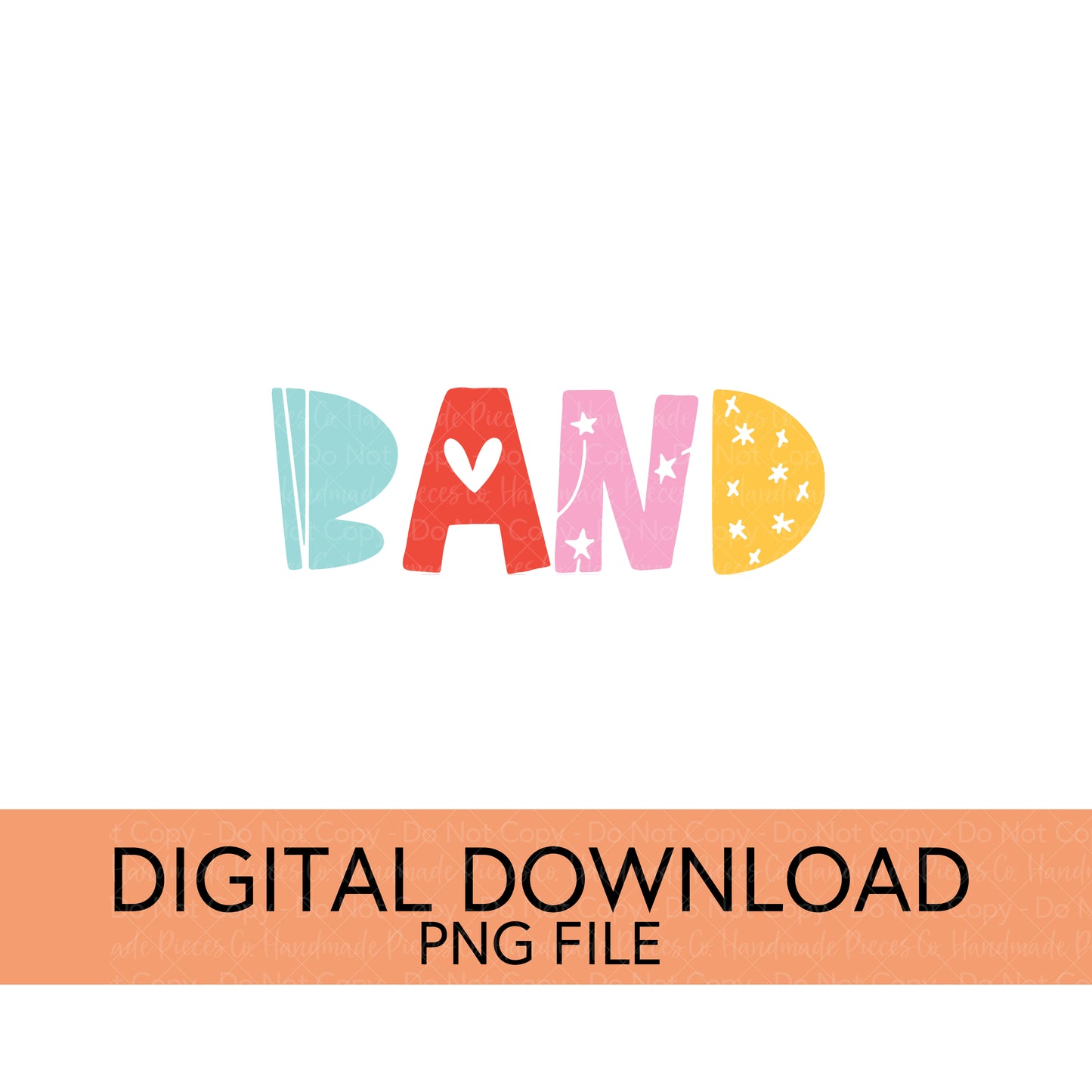 Colorful Teachers, Grades, and School Clubs PNGs - Digital Download