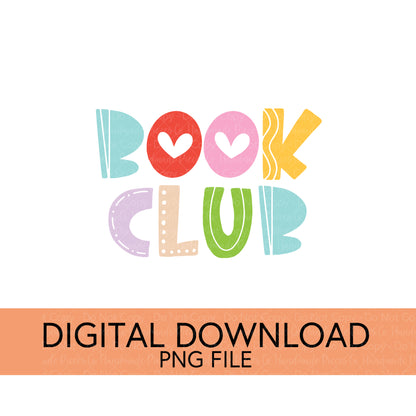 Colorful Teachers, Grades, and School Clubs PNGs - Digital Download