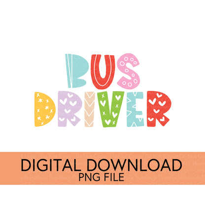 Colorful Teachers, Grades, and School Clubs PNGs - Digital Download