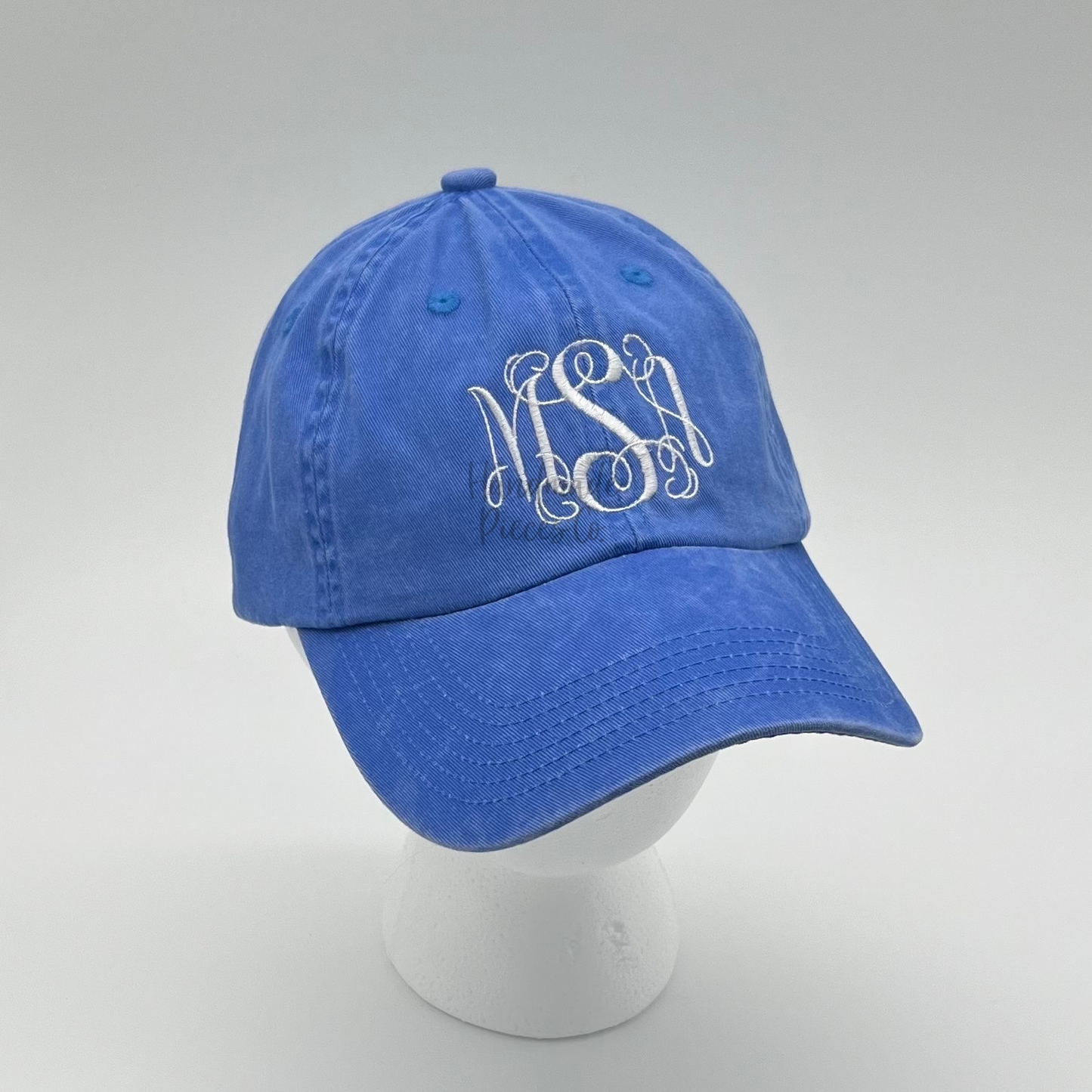Embroidered Monogram Baseball Hat/Cap