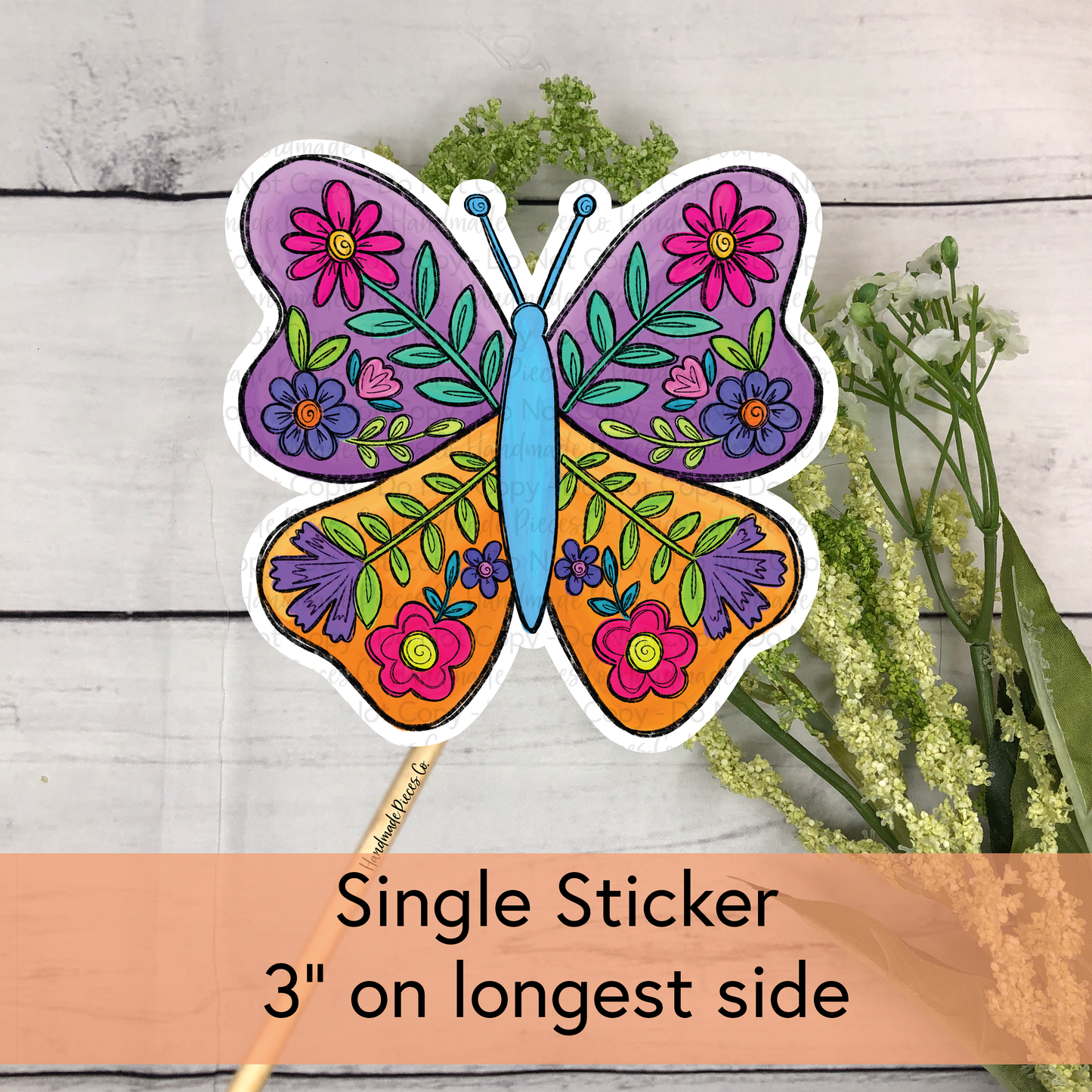 Butterfly - Vinyl Sticker