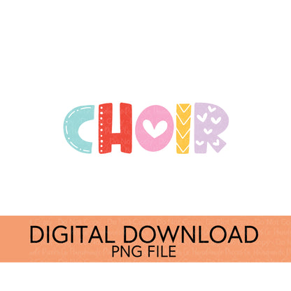 Colorful Teachers, Grades, and School Clubs PNGs - Digital Download