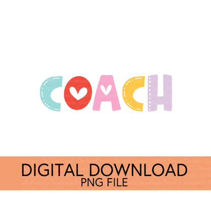 Colorful Teachers, Grades, and School Clubs PNGs - Digital Download
