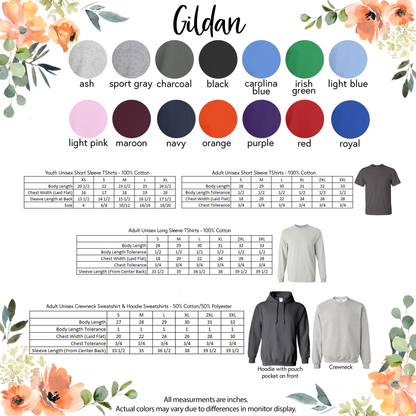 XOXO Embroidered Garment  - Youth/Adult