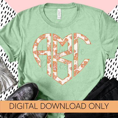 Spring Butterflies Monogram - Multiple Styles - Digital Download