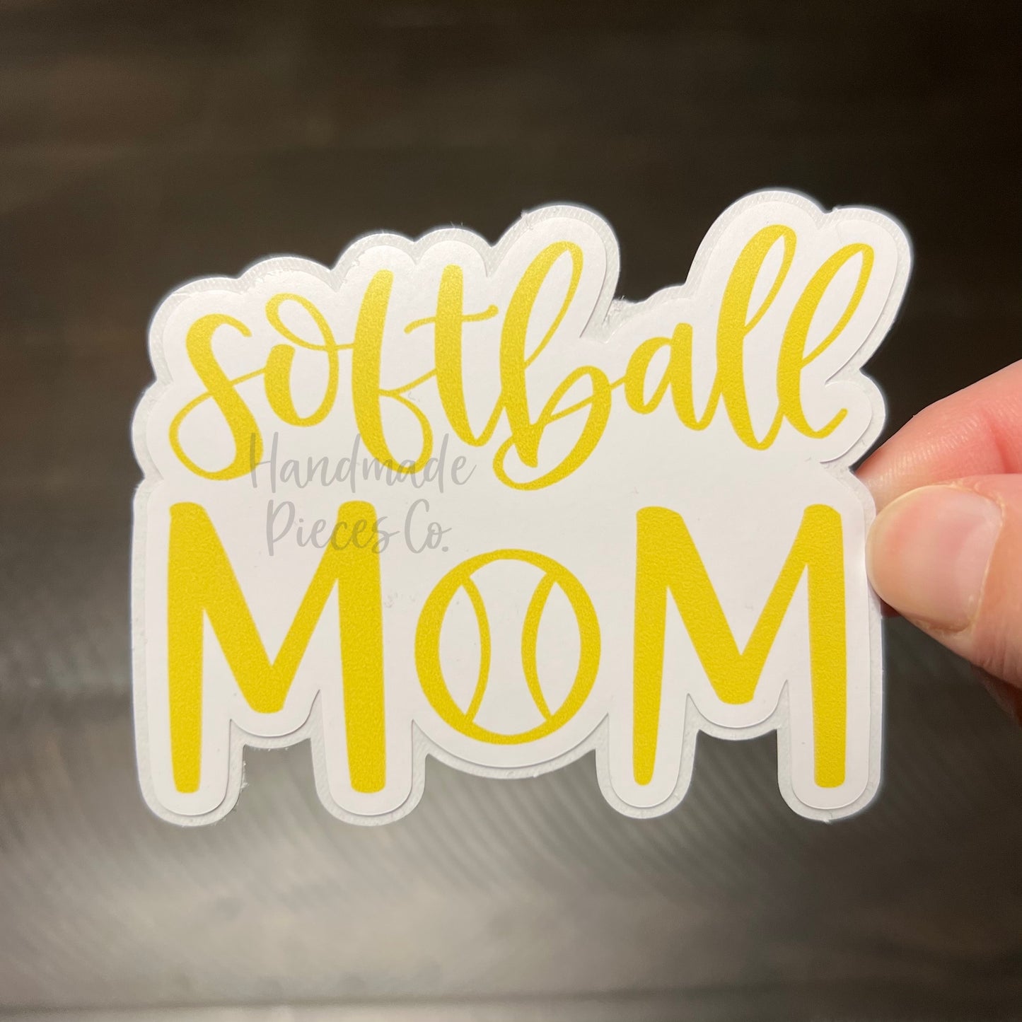 Softball Mom - Vinyl Sticker