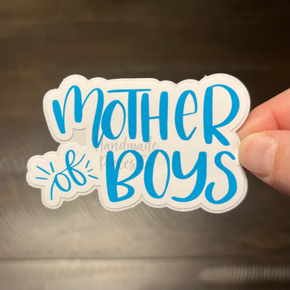 Mother of Boys - Vinyl Sticker