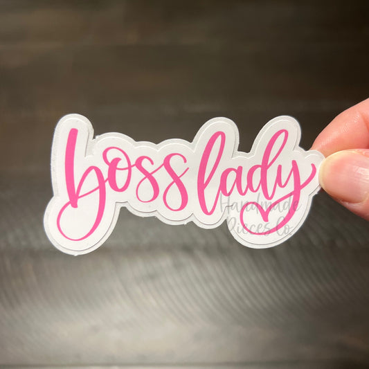 Boss Lady - Vinyl Sticker