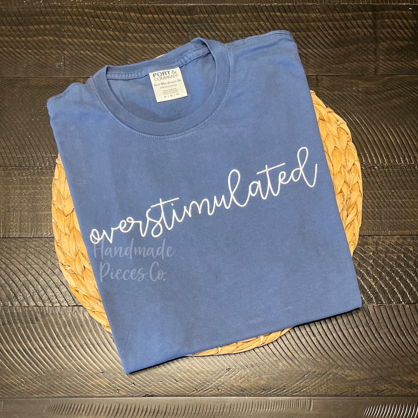 Overstimulated Embroidered Garment - Youth/Adult