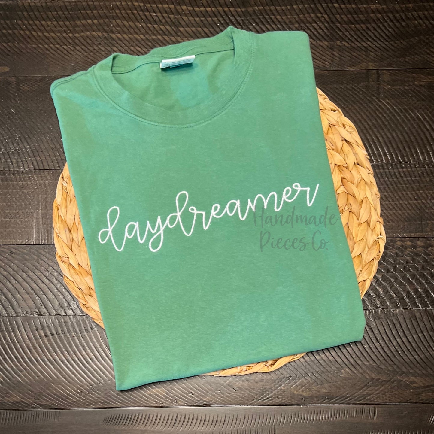 Sample Collection - Daydreamer Embroidered Tee - Size Adult Large