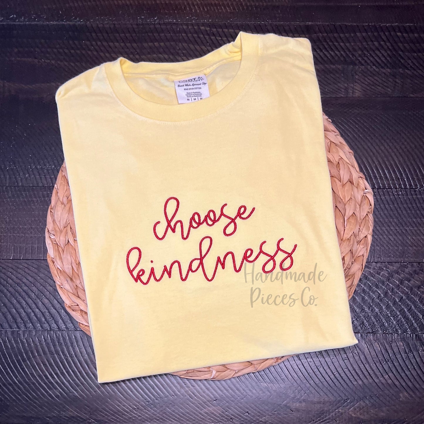 Choose Kindness Embroidered Garment - Youth/Adult