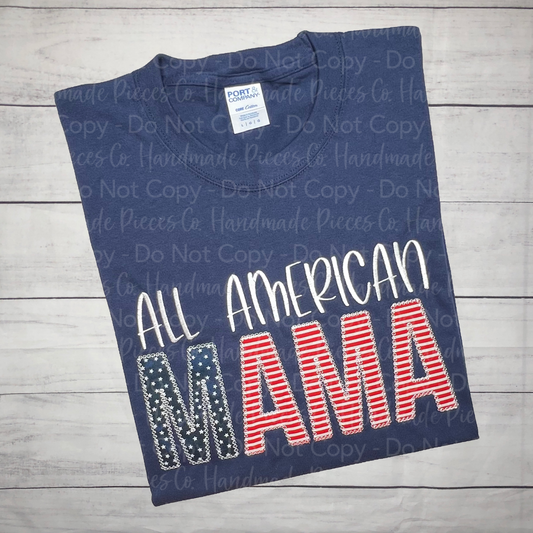 Sample Collection - All American Mama - Size Large