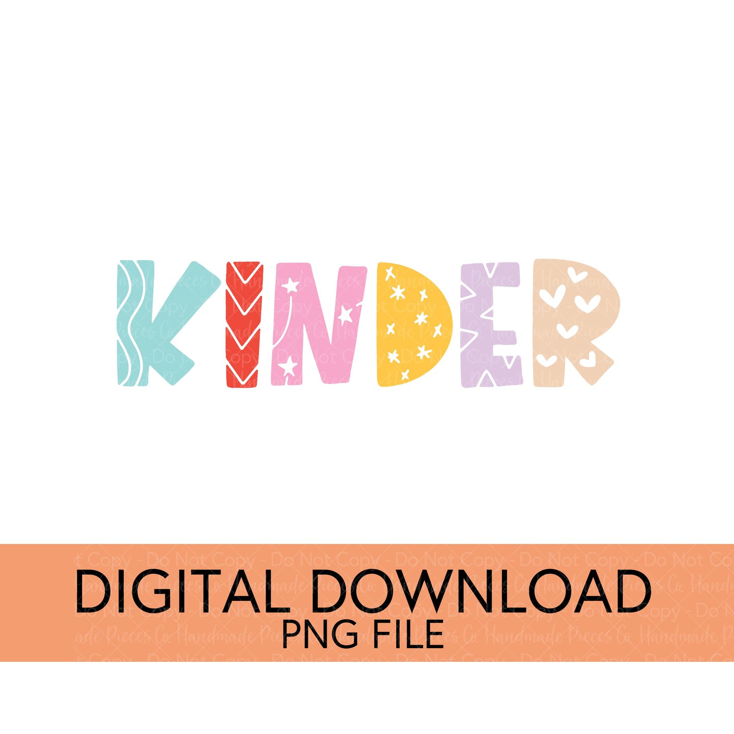 Colorful Teachers, Grades, and School Clubs PNGs - Digital Download
