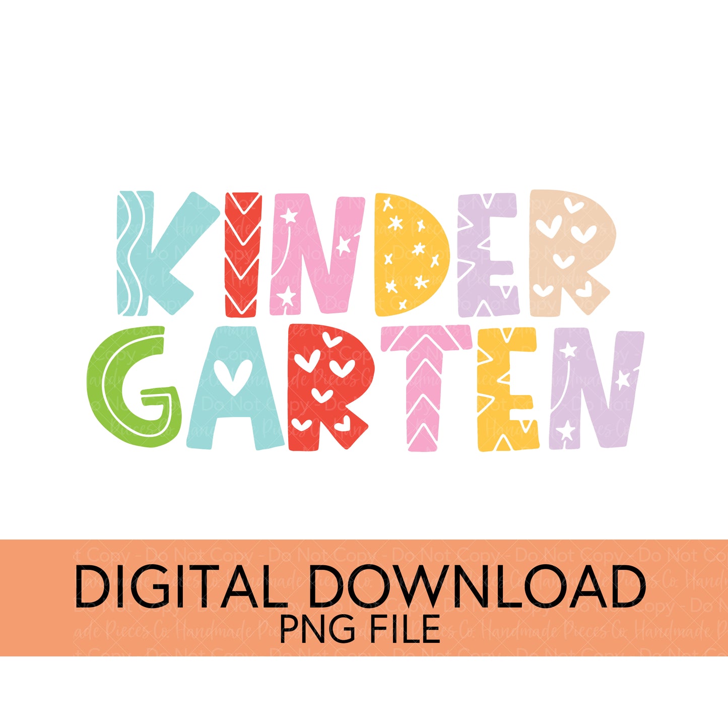 Colorful Teachers, Grades, and School Clubs PNGs - Digital Download