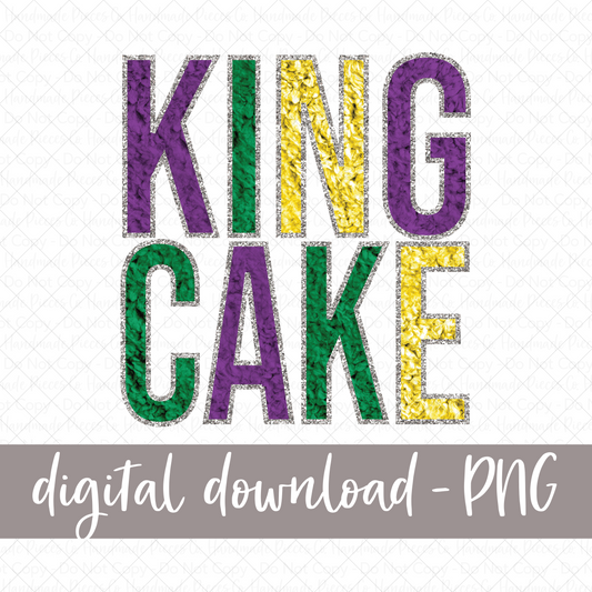 King Cake, Chenille - Digital Download