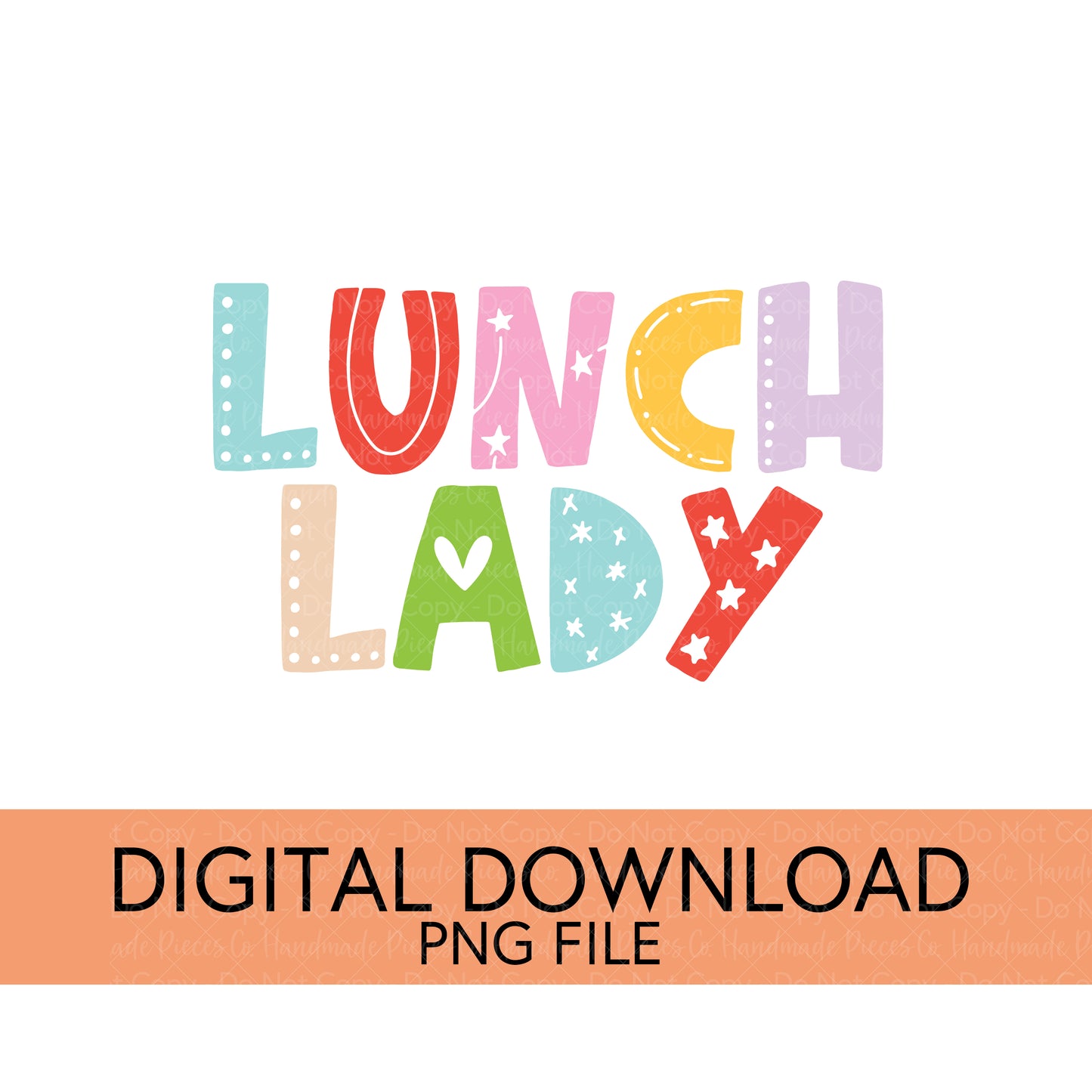 Colorful Teachers, Grades, and School Clubs PNGs - Digital Download
