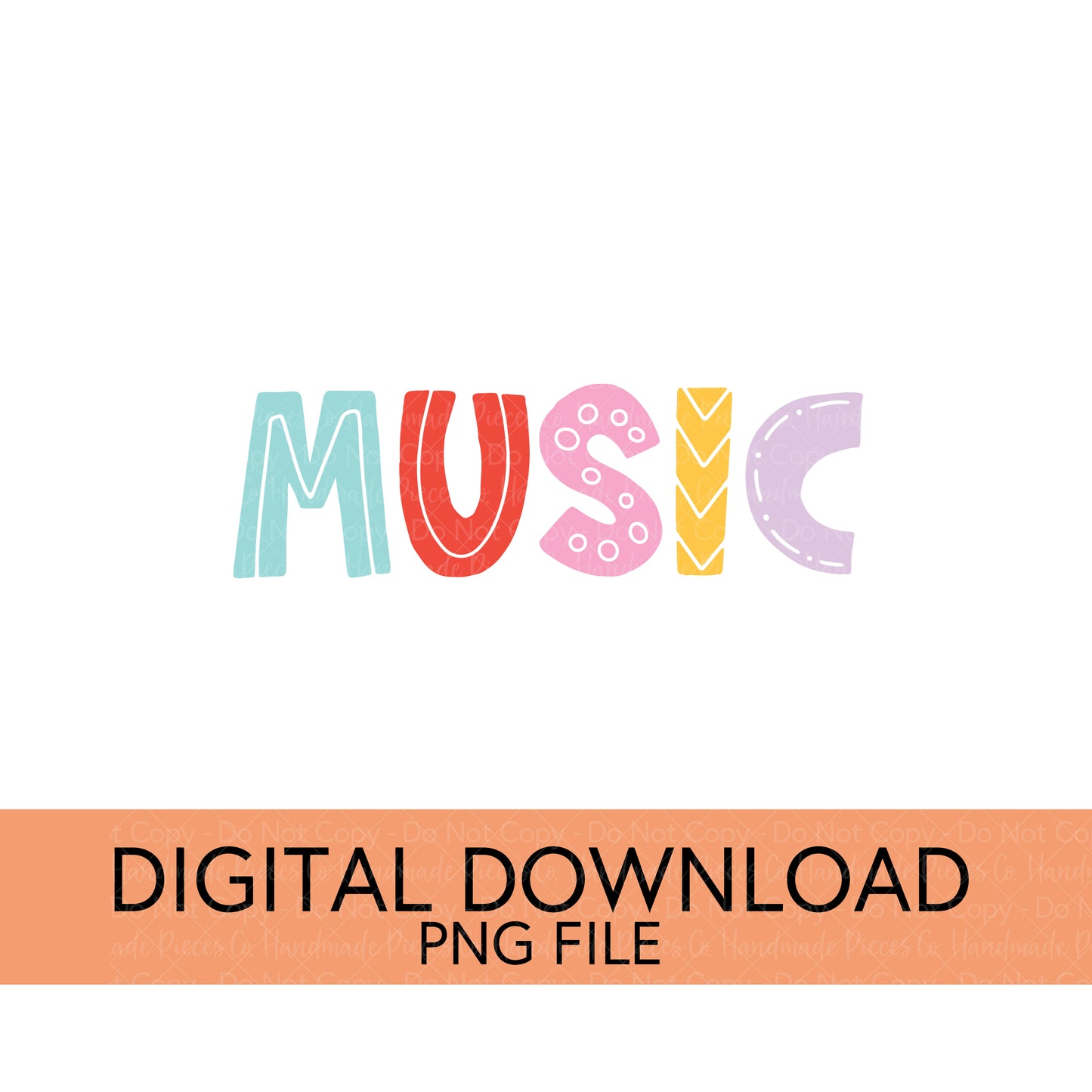 Colorful Teachers, Grades, and School Clubs PNGs - Digital Download