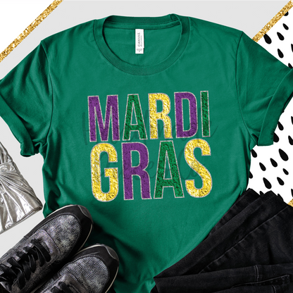 Mardi Gras, Chenille - Digital Download