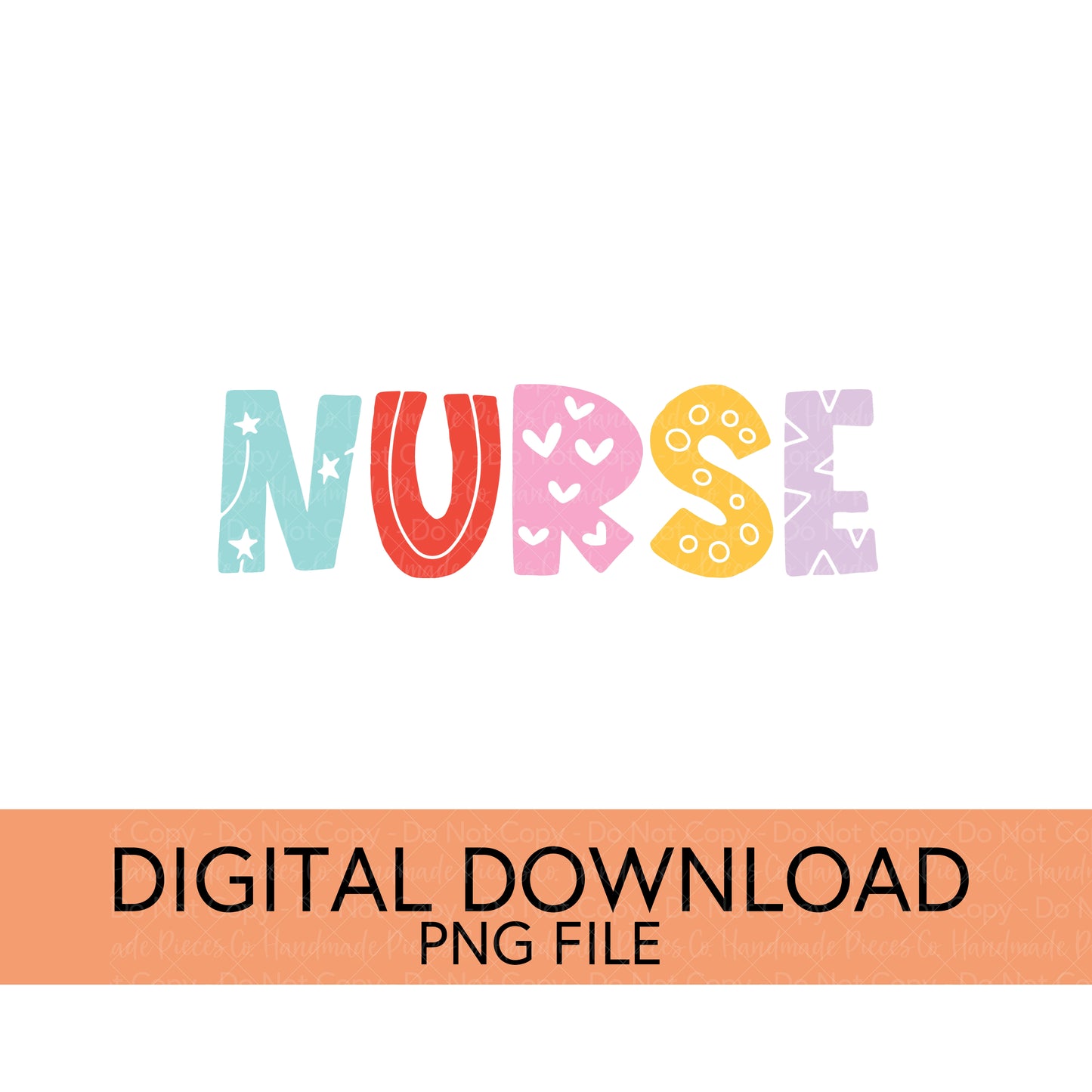 Colorful Teachers, Grades, and School Clubs PNGs - Digital Download