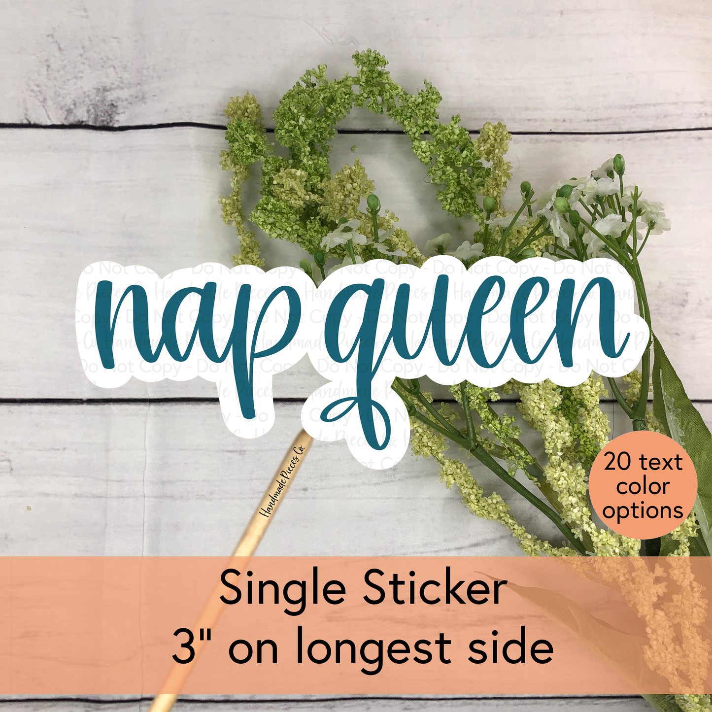 Nap Queen - Vinyl Sticker