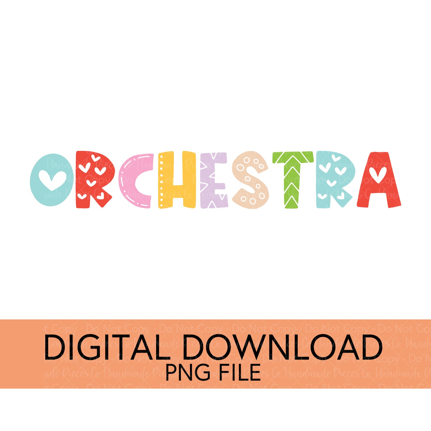 Colorful Teachers, Grades, and School Clubs PNGs - Digital Download