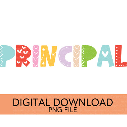 Colorful Teachers, Grades, and School Clubs PNGs - Digital Download
