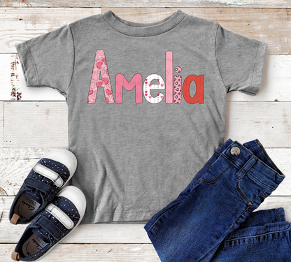 Valentine's Day Doodle Alpha Set - Digital Download