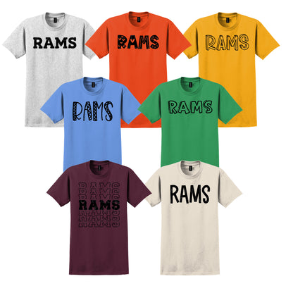Rams School Mascot PNG/SVG Bundle - Digital Download