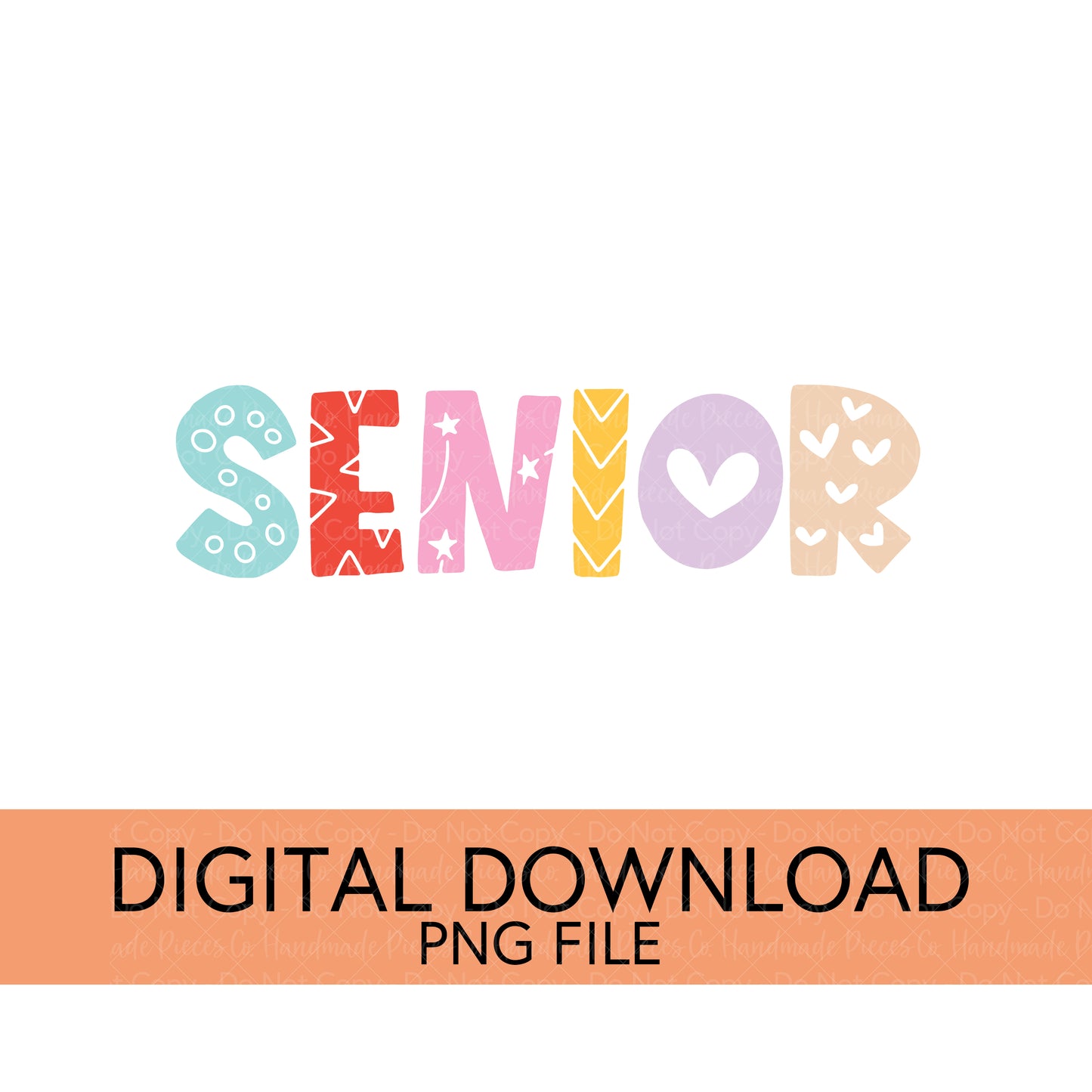 Colorful Teachers, Grades, and School Clubs PNGs - Digital Download