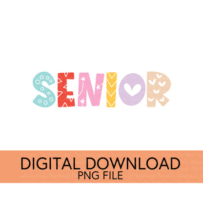 Colorful Teachers, Grades, and School Clubs PNGs - Digital Download