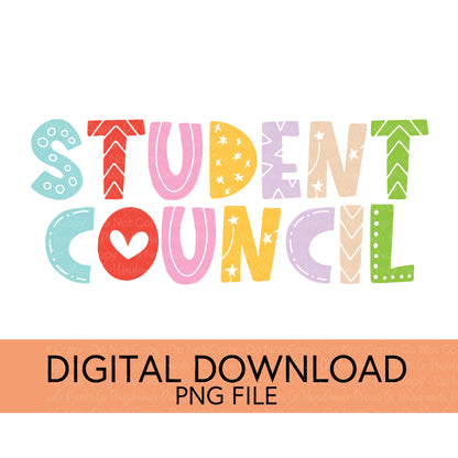 Colorful Teachers, Grades, and School Clubs PNGs - Digital Download