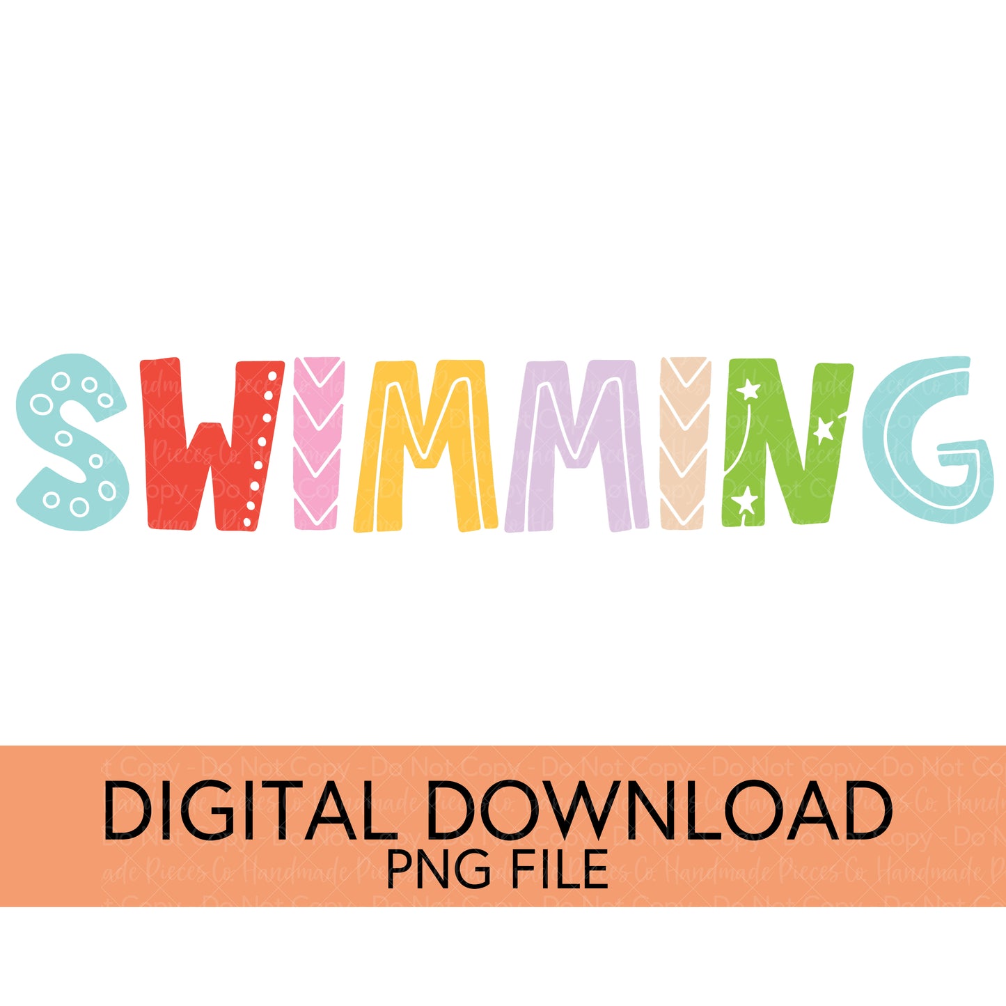 Colorful Teachers, Grades, and School Clubs PNGs - Digital Download