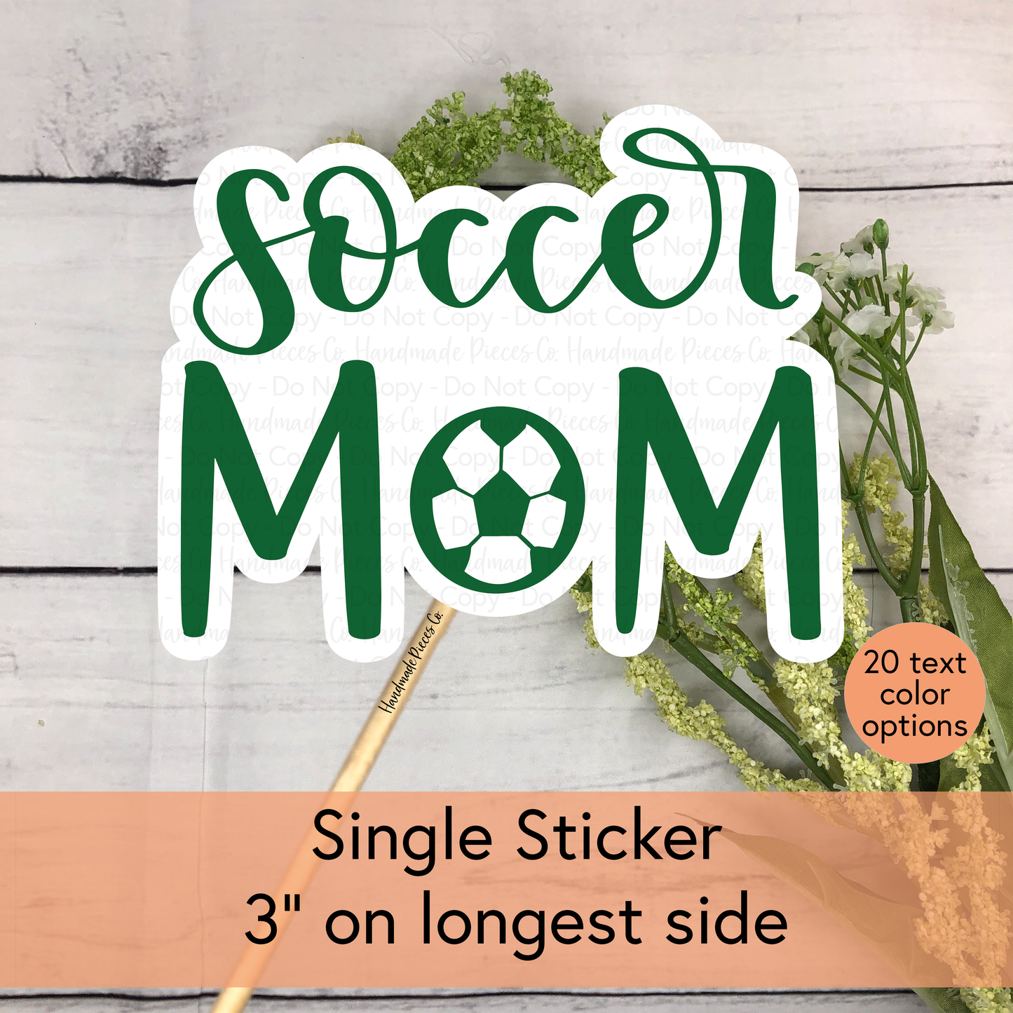 Soccer Mom - Vinyl Sticker