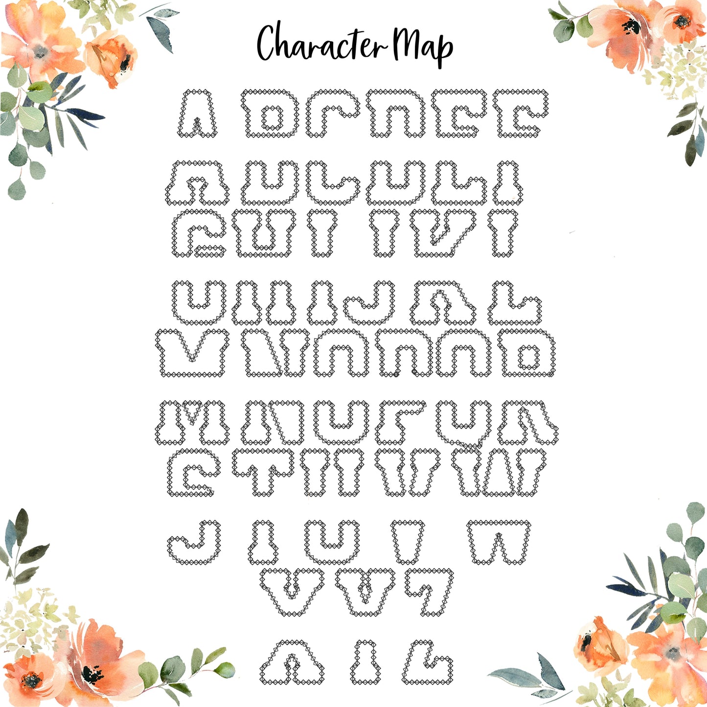 Create Your Own Embroidered Appliqué, Split with Text Garment (Satin Stitch - Adult