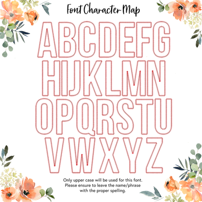 Happiness is Being A (Custom Name) Embroidered Applique Garment - Adult