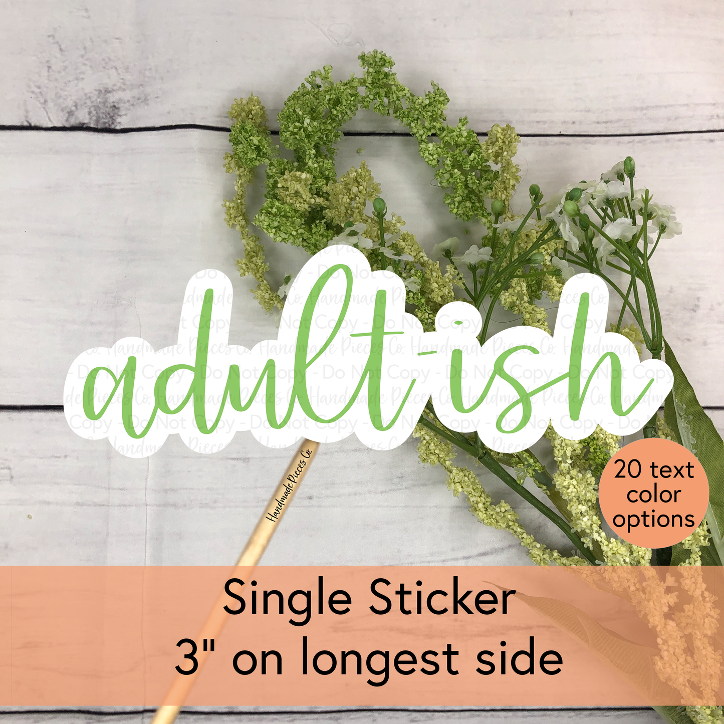 Adult-ish - Vinyl Sticker