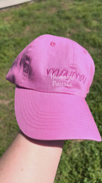 Embroidered Custom Name Baseball Hat/Cap