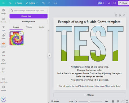 Shamrock Canva Template - Digital Download